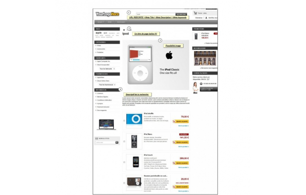 SEO - Optimisation des pages de recherche - Module Prestashop