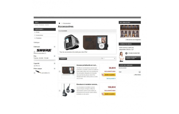 Personalisation bloc navigation à facettes - Module Prestashop Personalisation bloc navigation à facettes - Module Prestashop