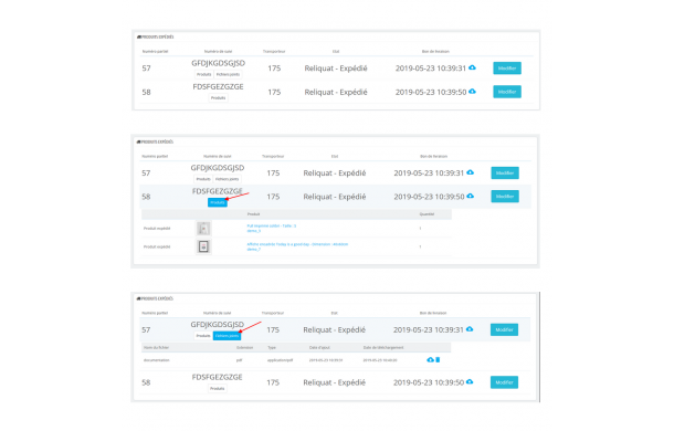 Livraison partielle avancée - Module Prestashop Livraison partielle avancée - Module Prestashop