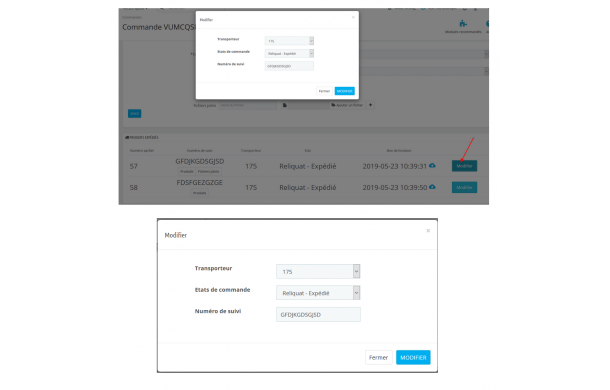 Livraison partielle avancée - Module Prestashop Livraison partielle avancée - Module Prestashop