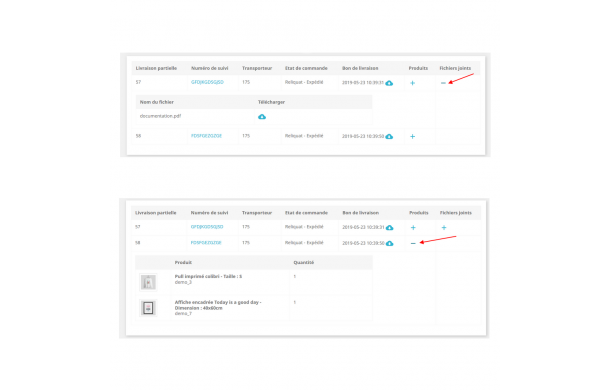 Advanced partial delivery - Addons Prestashop