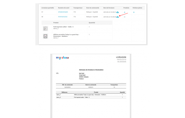 Livraison partielle avancée - Module Prestashop Livraison partielle avancée - Module Prestashop