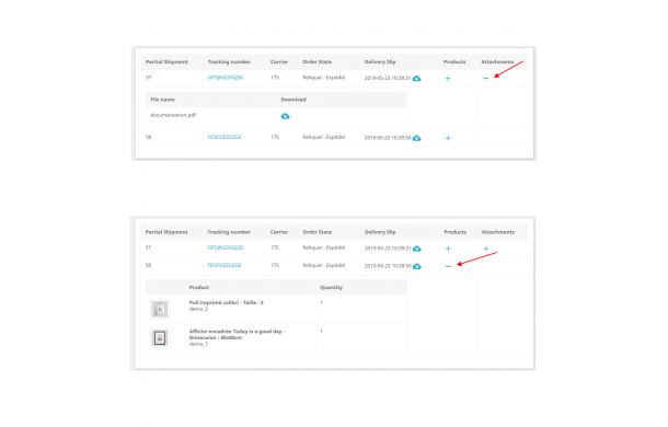 Livraison partielle avancée - Module Prestashop Livraison partielle avancée - Module Prestashop
