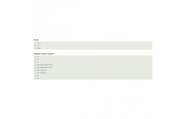 Ordonnez vos caractéristiques et vos attributs - Module Prestashop Ordonnez vos caractéristiques et vos attributs - Module Prestashop