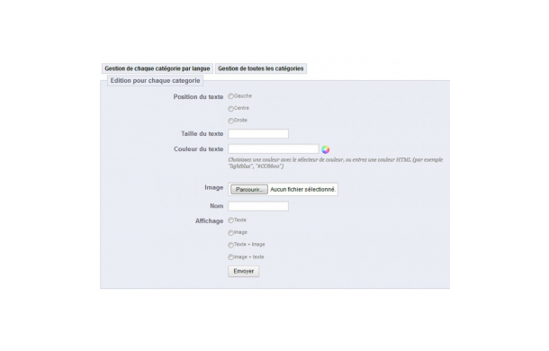 Customizable block categories - Addons Prestashop