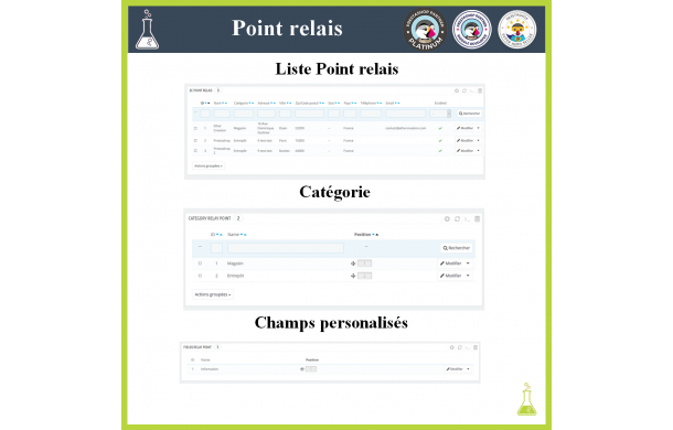 The customer also chooses the relay point of his choice when selecting a carrier via an interactive map. - Addons Prestashop The customer also chooses the relay point of his choice when selecting a carrier via an interactive map. - Addons Prestashop
