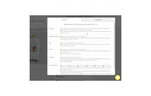 SEO avancé - Référencement Google 5* - Module Prestashop