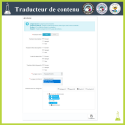 Traducteur de contenu avancé - Module Prestashop