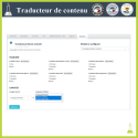 Advanced content translator - Addons Prestashop