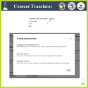 Advanced content translator - Addons Prestashop