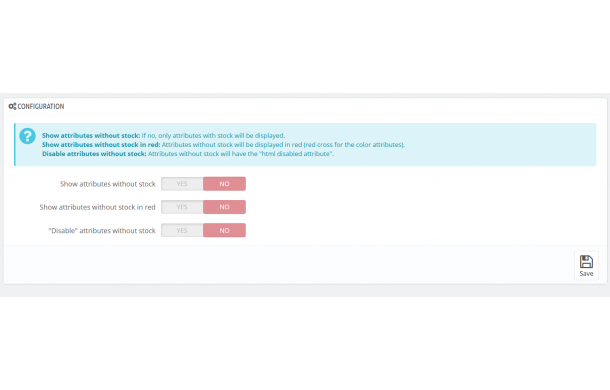 Display of combinations/attributes with stock - Addons Prestashop Display of combinations/attributes with stock - Addons Prestashop
