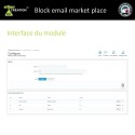 Bloquer envoie email places de marché - Module Prestashop