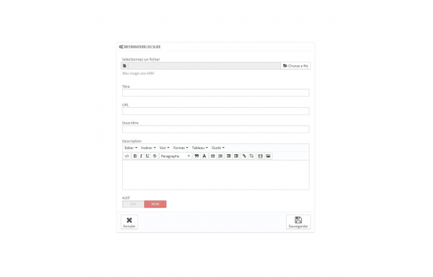 Slider for your cms pages - Addons Prestashop