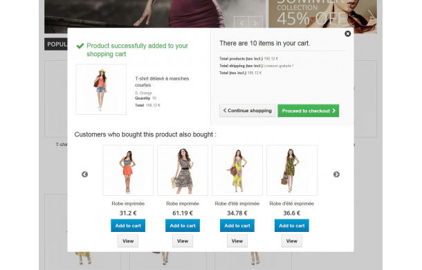 Cross selling / manually linking products - Addons Prestashop