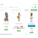 Affiche la deuxième photo et attributs en hover - Module Prestashop