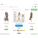 Affiche la deuxième photo et attributs en hover - Module Prestashop