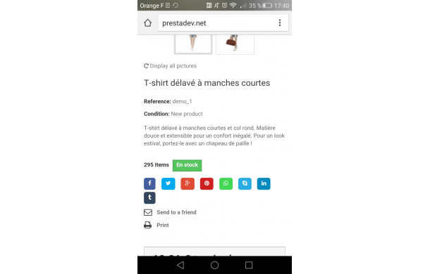 WhatsApp and social sharing module - Addons Prestashop WhatsApp and social sharing module - Addons Prestashop