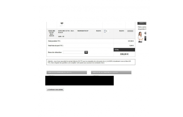 Minimum amount order for one categories - Addons Prestashop Minimum amount order for one categories - Addons Prestashop
