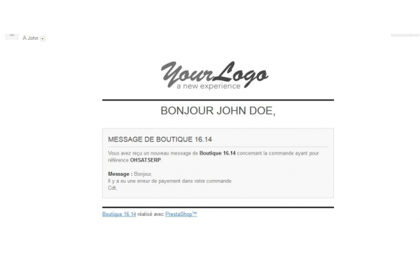 Recevoir une copie des mails envoyés par votre boutique - Module Prestashop Recevoir une copie des mails envoyés par votre boutique - Module Prestashop