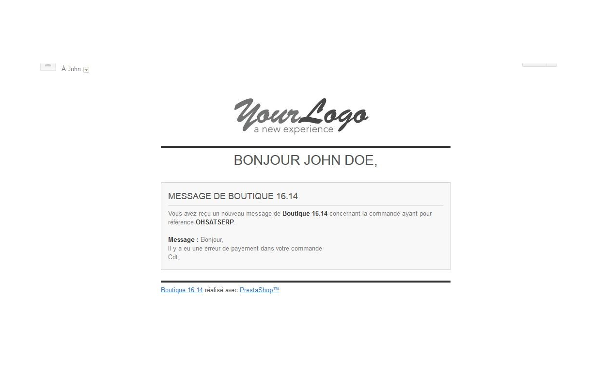 Recevoir une copie des mails envoyés par votre boutique - Module Prestashop