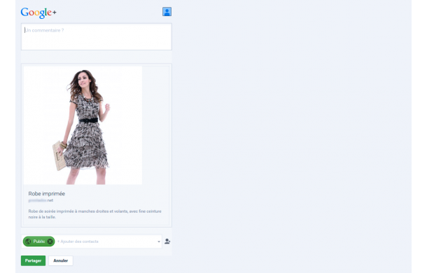 Partage de commande sur les réseaux sociaux - Module Prestashop