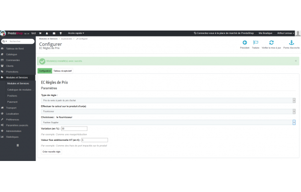 Price rule by product / category / brand - Addons Prestashop