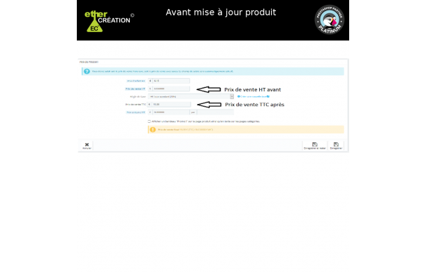 Prix psychologique - Module Prestashop Prix psychologique - Module Prestashop