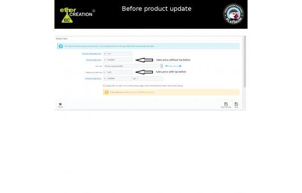 Prix psychologique - Module Prestashop Prix psychologique - Module Prestashop