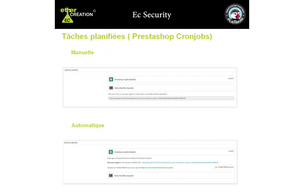 Ec security - Addons Prestashop