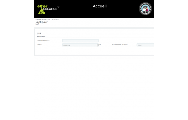 VIP client - Module Prestashop