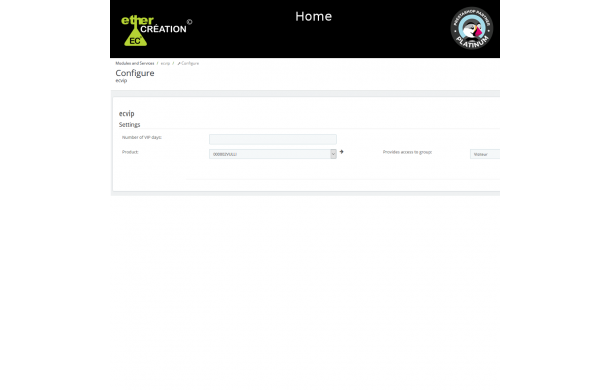 VIP client - Module Prestashop