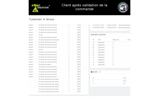 VIP client - Module Prestashop