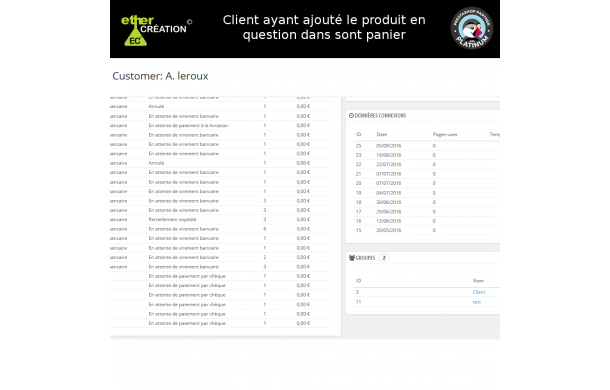 VIP client - Module Prestashop