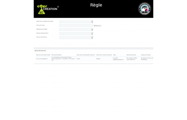 Order grouping - Addons Prestashop