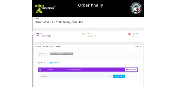 Order grouping - Addons Prestashop